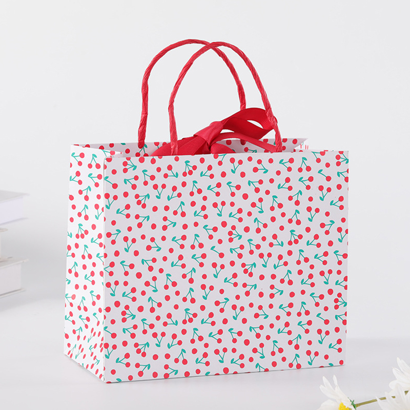 Bolsa de regalo de papel kraft simple